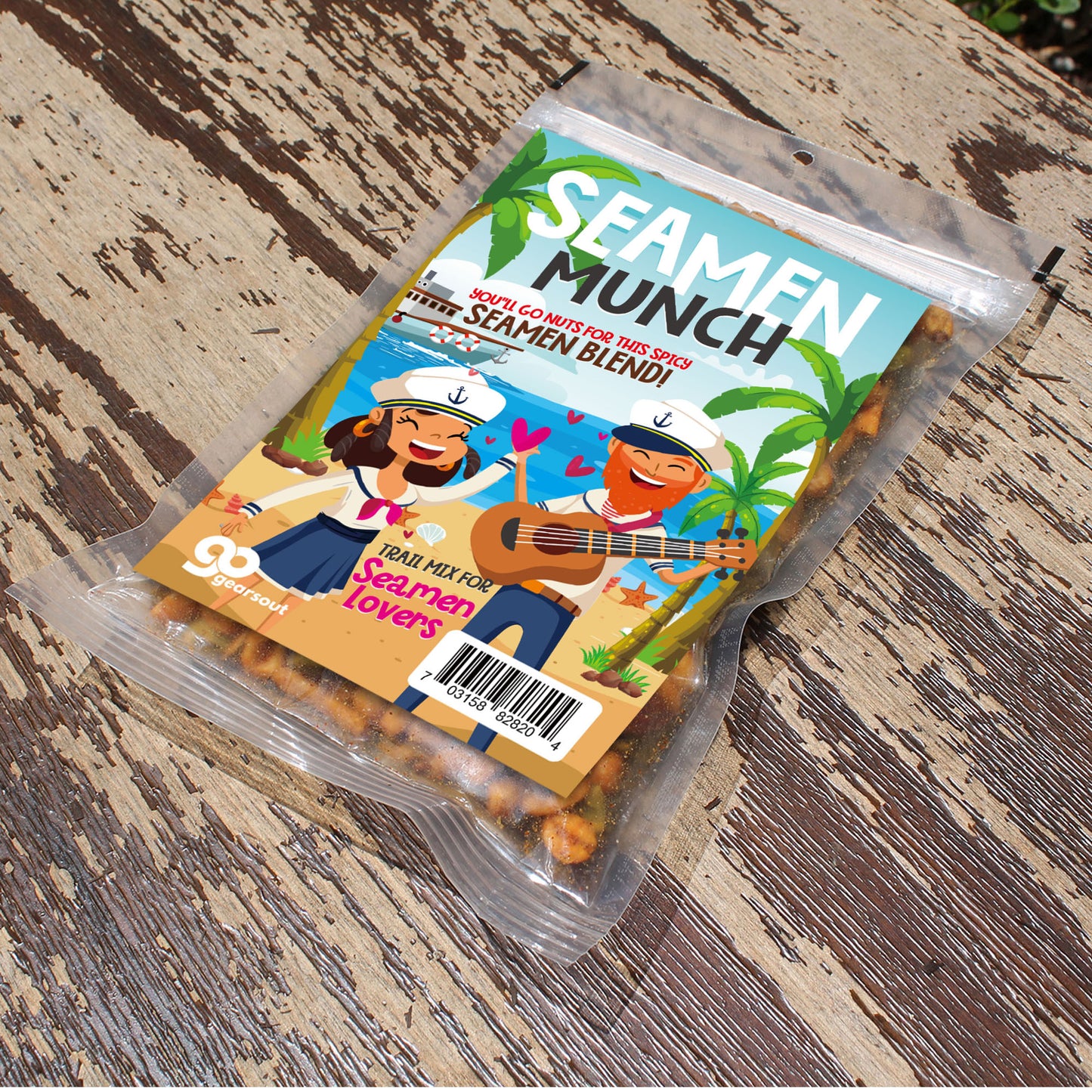 Seamen Munch Spicy Trail Mix