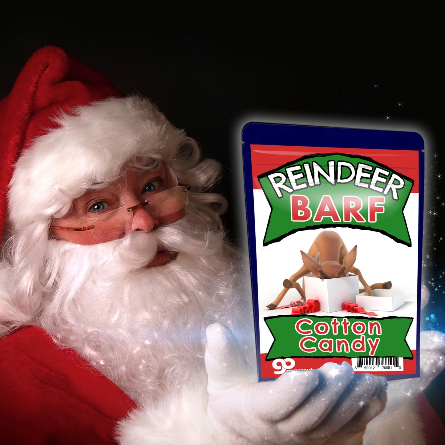Reindeer Barf Cotton Candy
