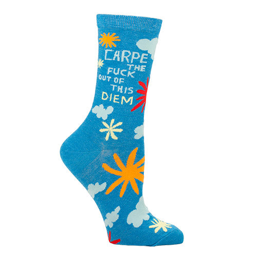Carpe the F*ck Out Of This Diem Socks
