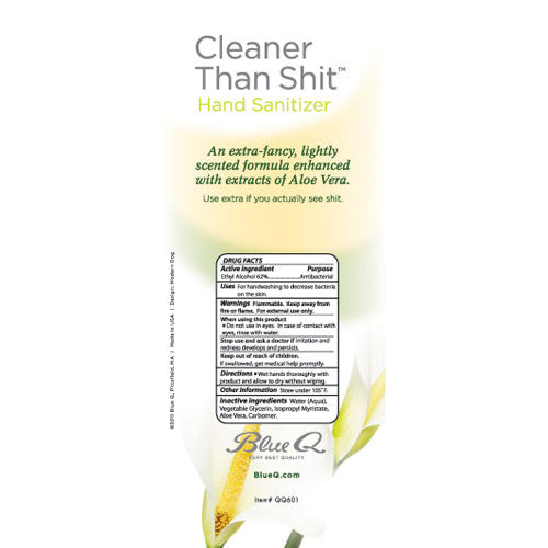 Cleaner Than Shit Hand Sanitizer
