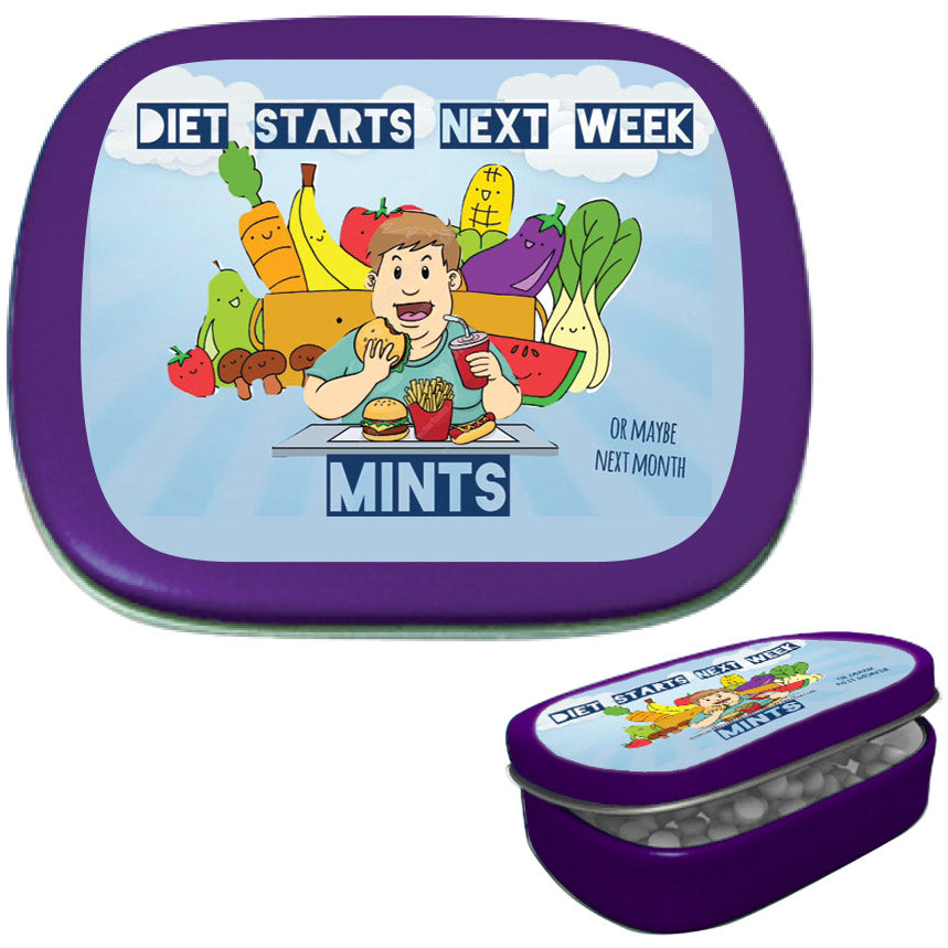 Diet Starts Next Week Mints