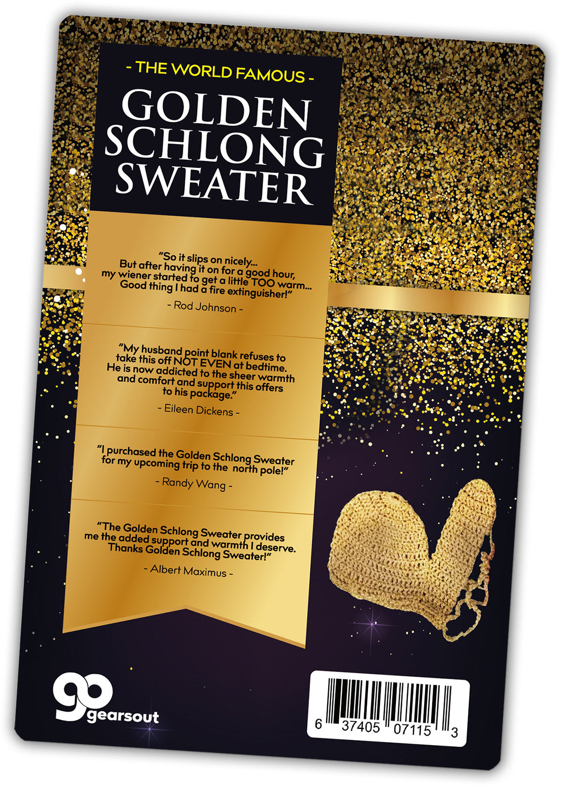 The Golden Schlong Sweater
