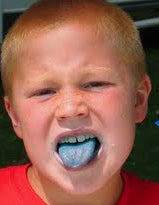 Blue Mouth Candy
