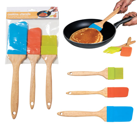 Paint Brush Cooking Set