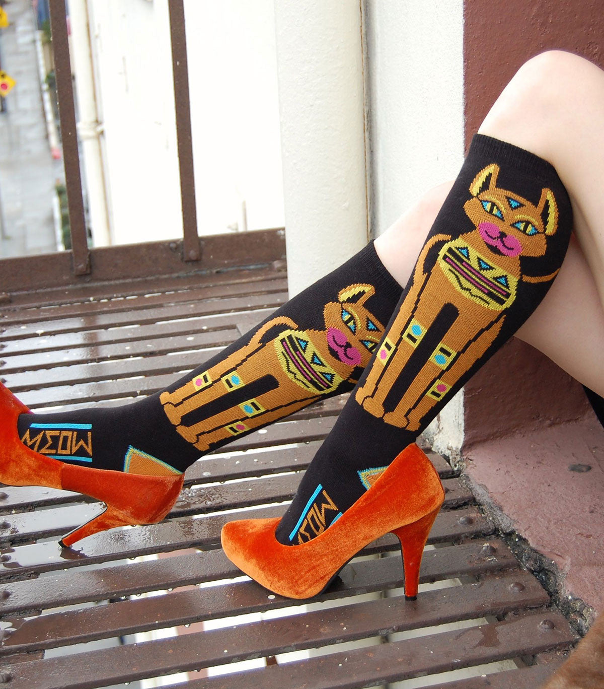 Egyptian Cat Socks