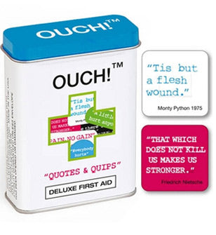 Ouch! Quotes and Quips Band Aids