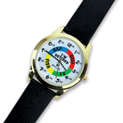 Gold Retirement Watch