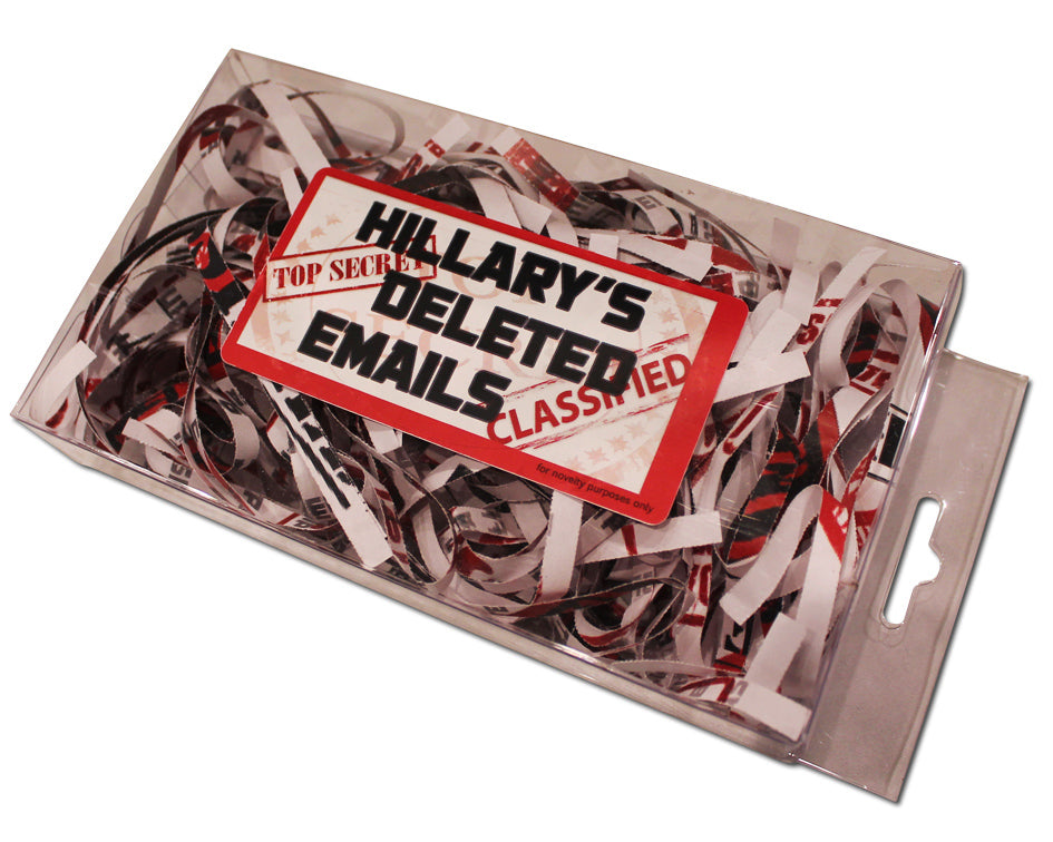 Hillary's Deleted Emails Gag Gift