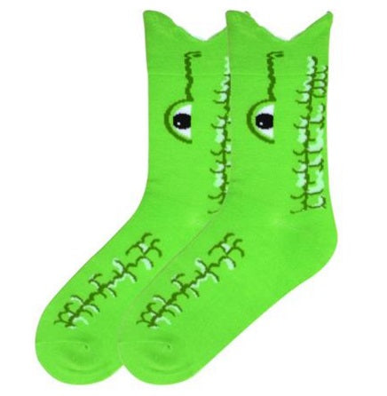 Wide Mouth Alligator Socks