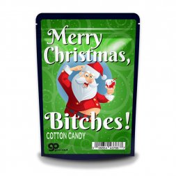Merry Christmas Bitches Cotton Candy Merry Christmas Bitches Cotton Candy