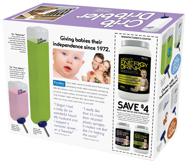 The Crib Dribbler Prank Box