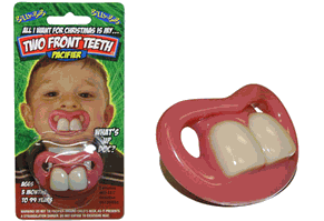 Two Front Teeth Pacifier