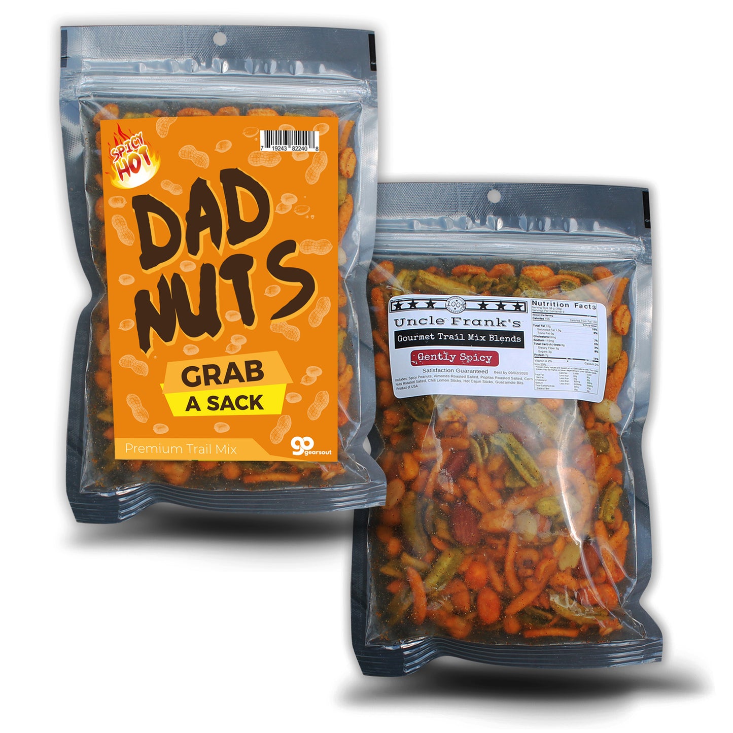 Spicy Hot Dad Nuts Trail Mix