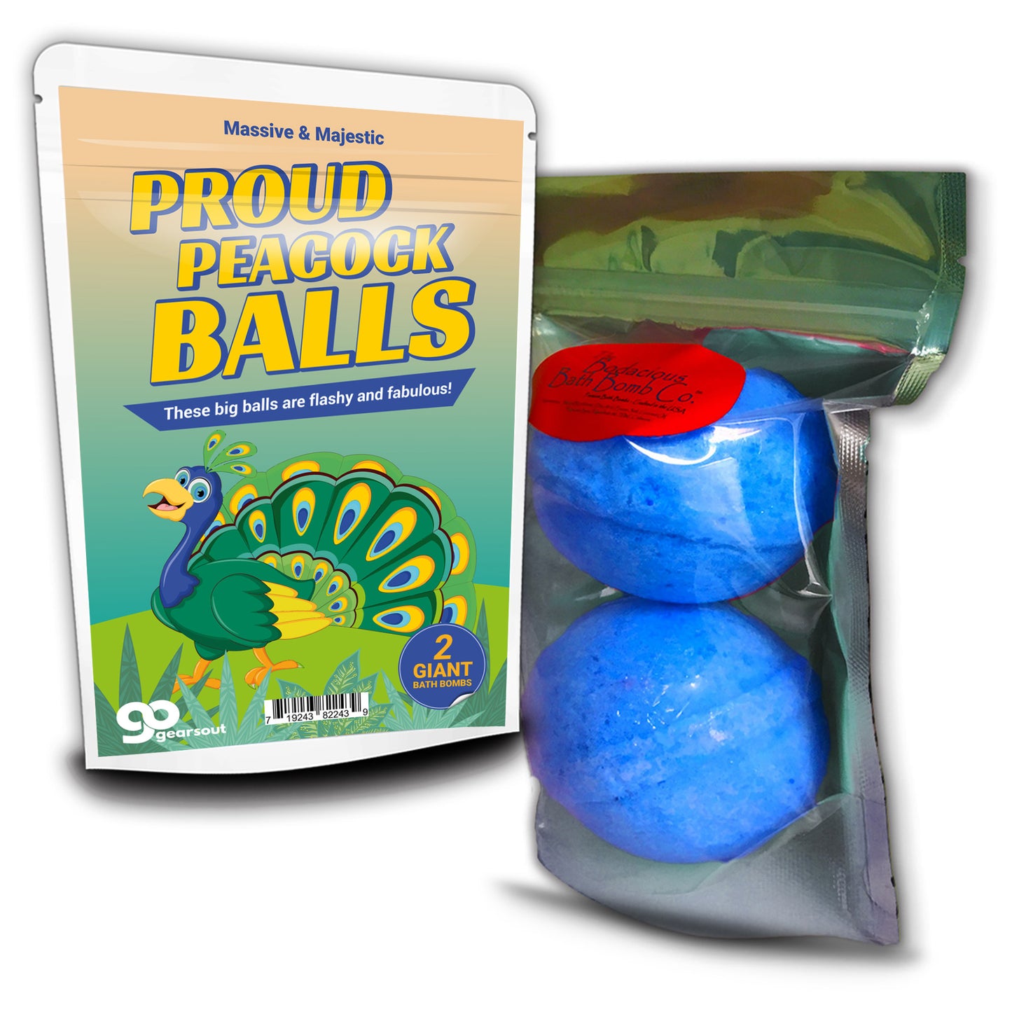 Proud Peacock Balls Bath Bombs