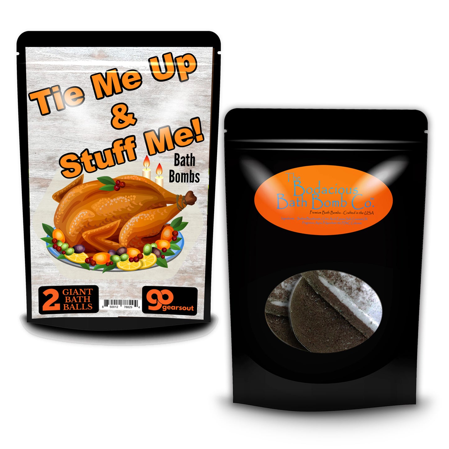 Tie Me Up and Stuff Me Bath Bombs