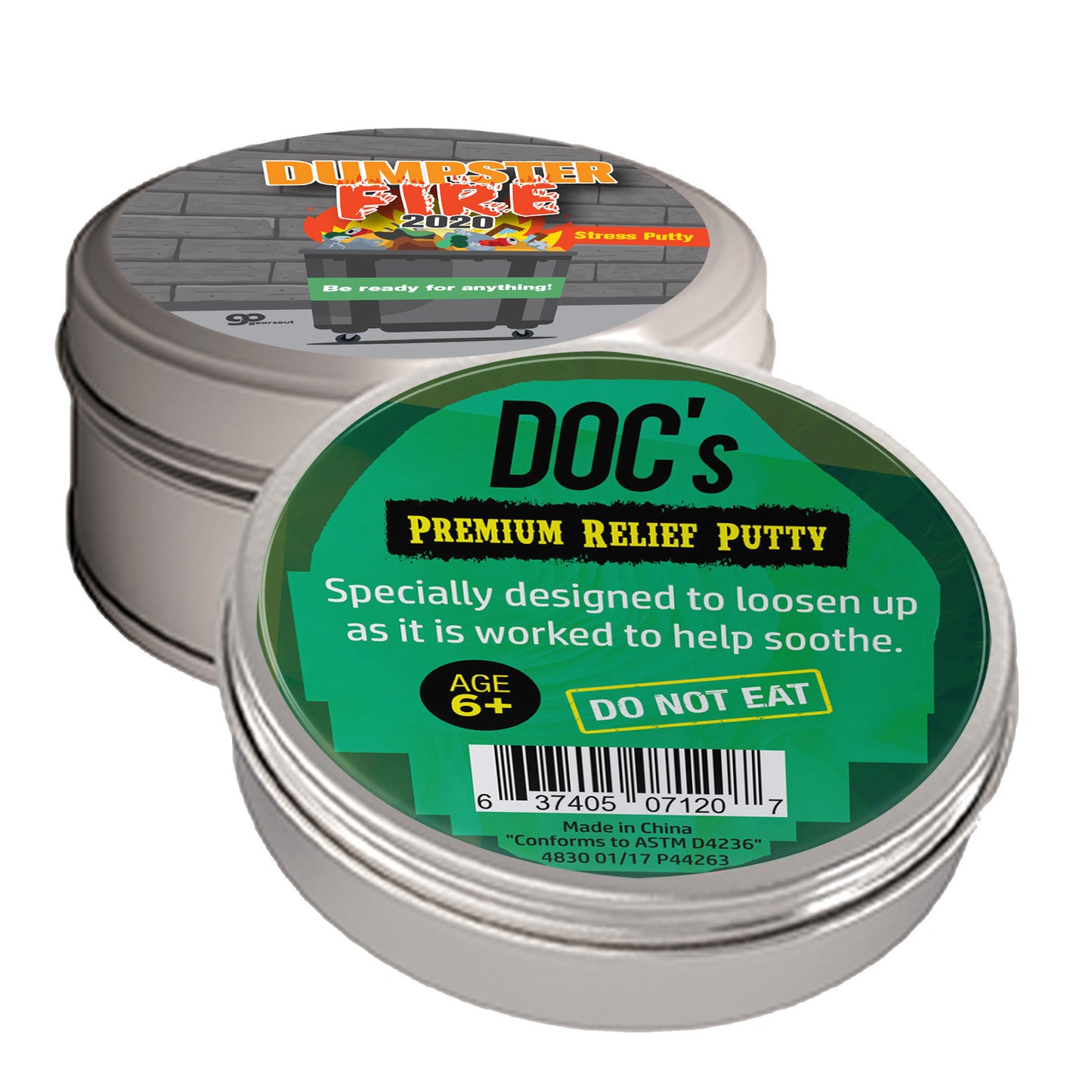 Dumpster Fire 2020 Stress Putty