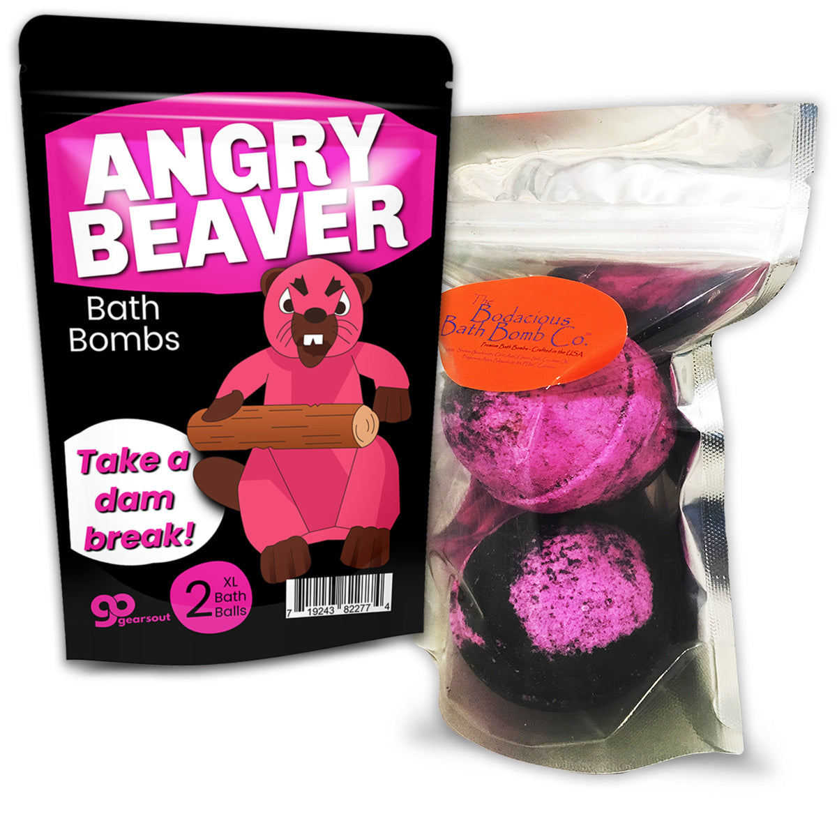 Angry Beaver Bath Bombs