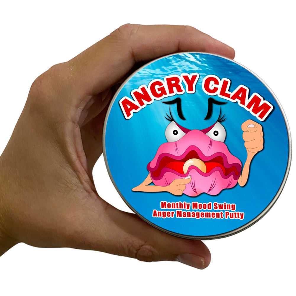 Angry Clam Monthly Stress Putty