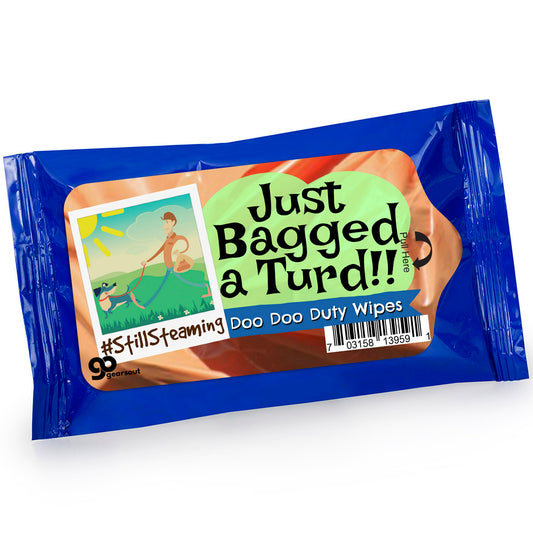 Just Bagged a Turd Wipes