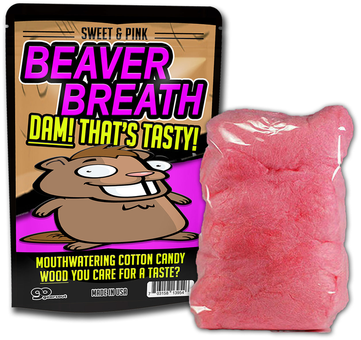 Beaver Breath Cotton Candy