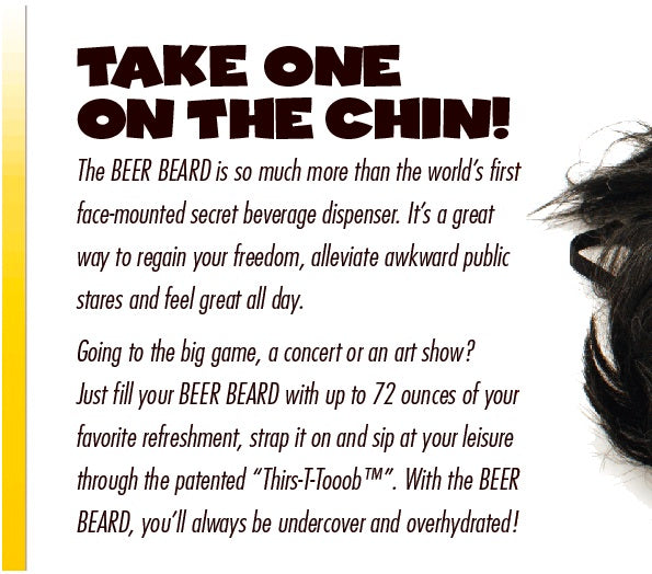 Beer Beard Prank Gift Box