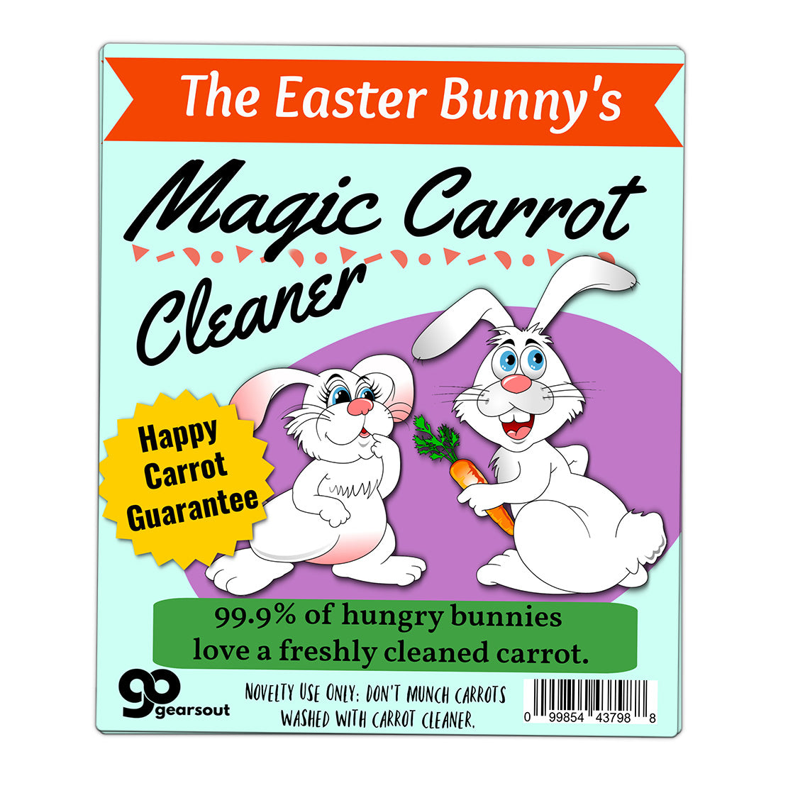 The Easter Bunny's Magic Carrot Cleaner