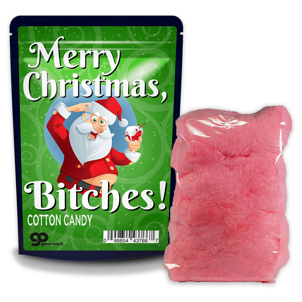 Merry Christmas Bitches Cotton Candy