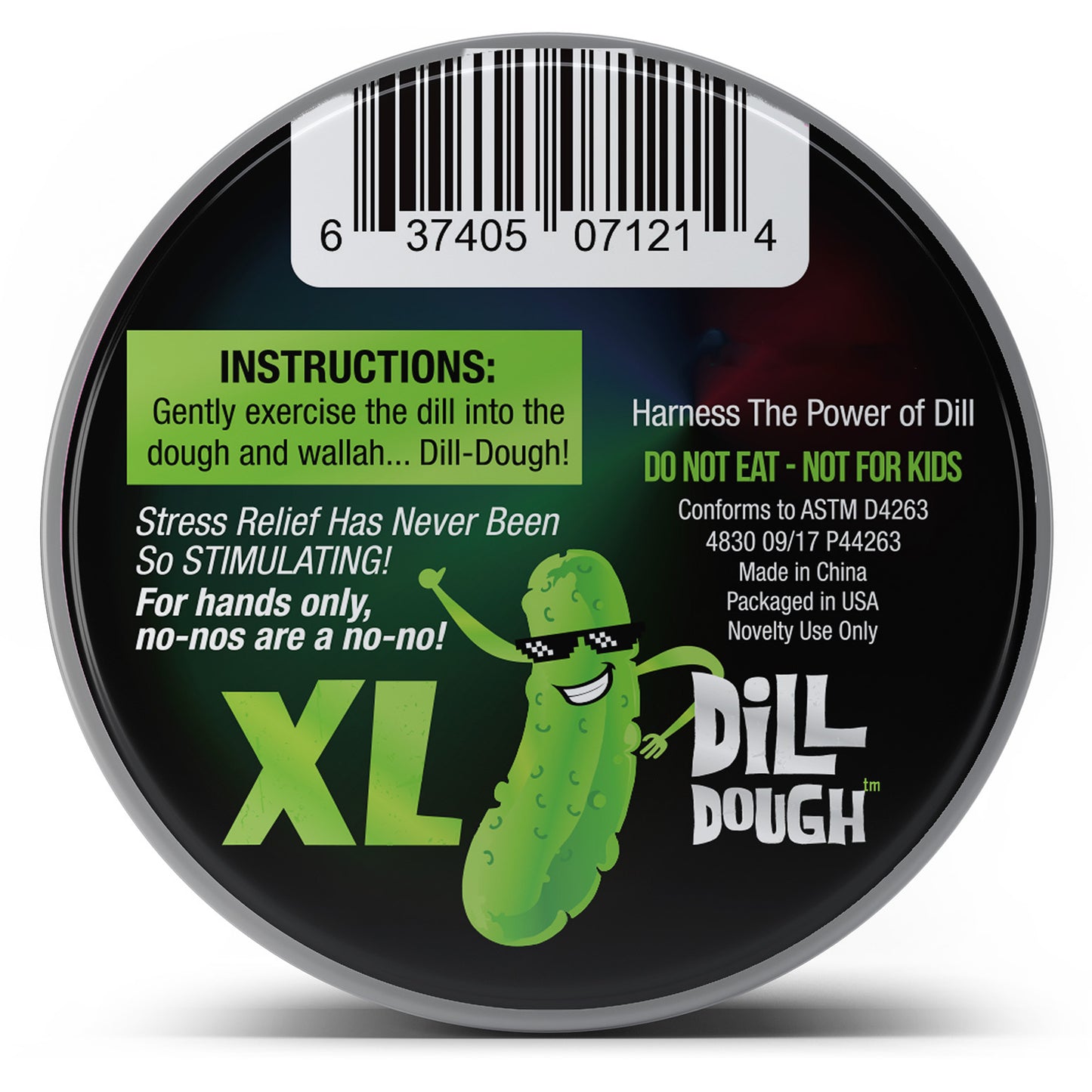 XL Dill Dough â„¢ Stress Relief Putty