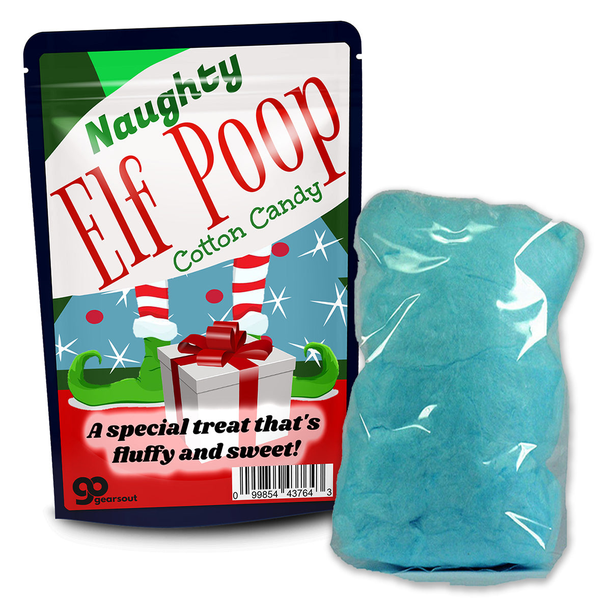 Naughty Elf Poop Cotton Candy