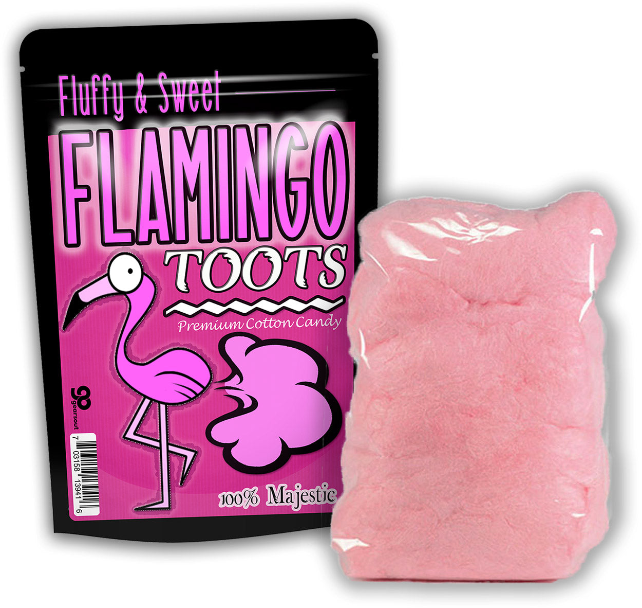 Flamingo Toots Cotton Candy