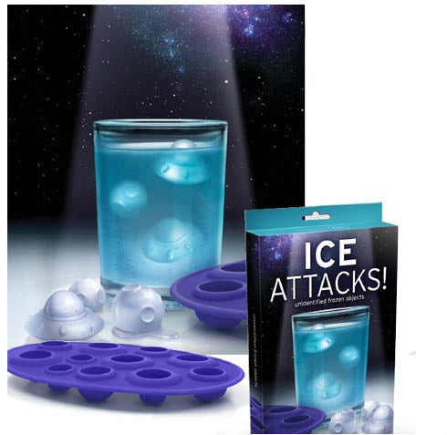 Ice Attacks Ice Cube Tray