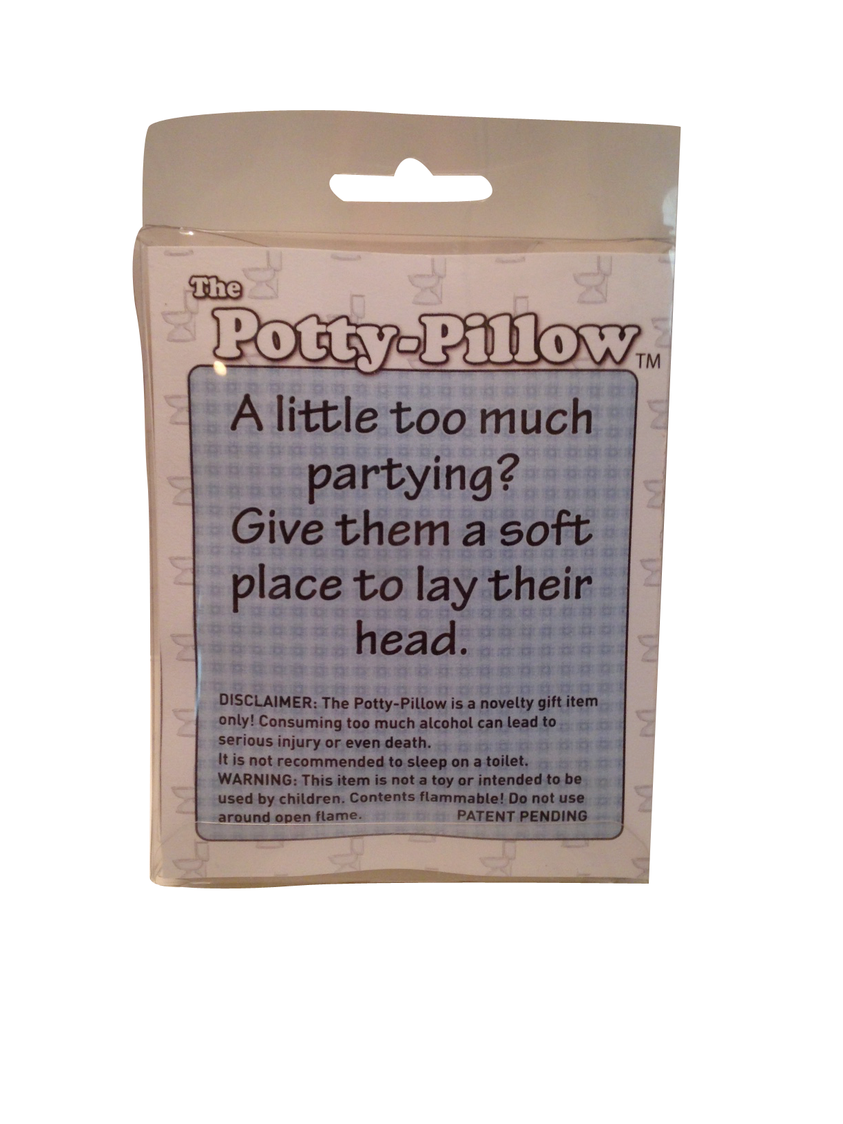 Potty Pillow - Toilet Headrest