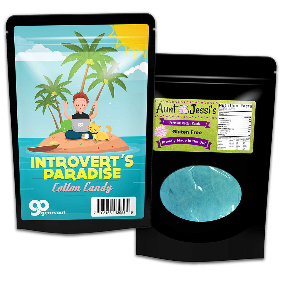 Introvert's Paradise Cotton Candy