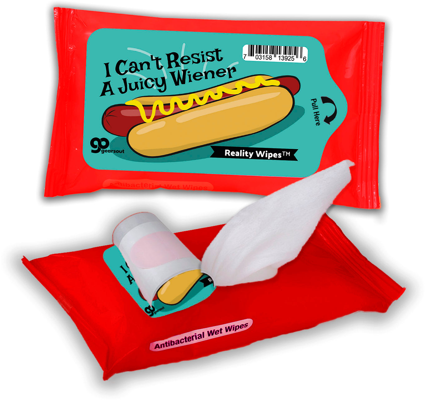 I Can't Resist A Juicy Wiener Wipes