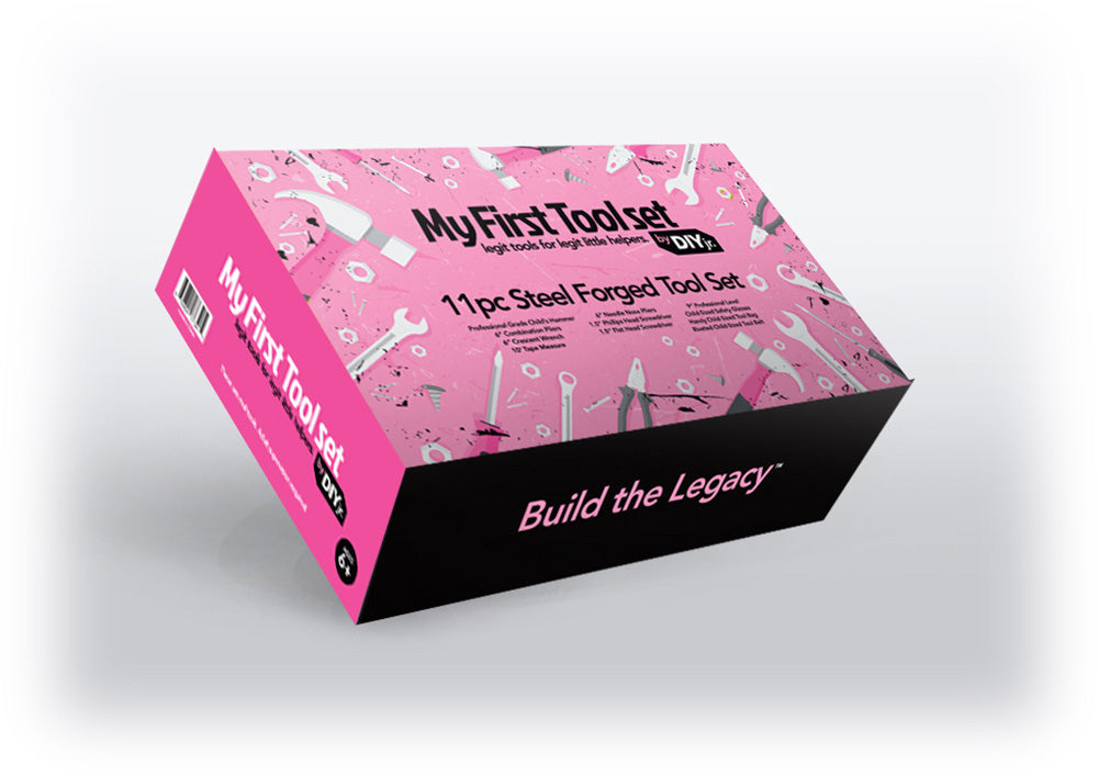 My First Tool Set â€“ PINK by DIY Jr.â„¢