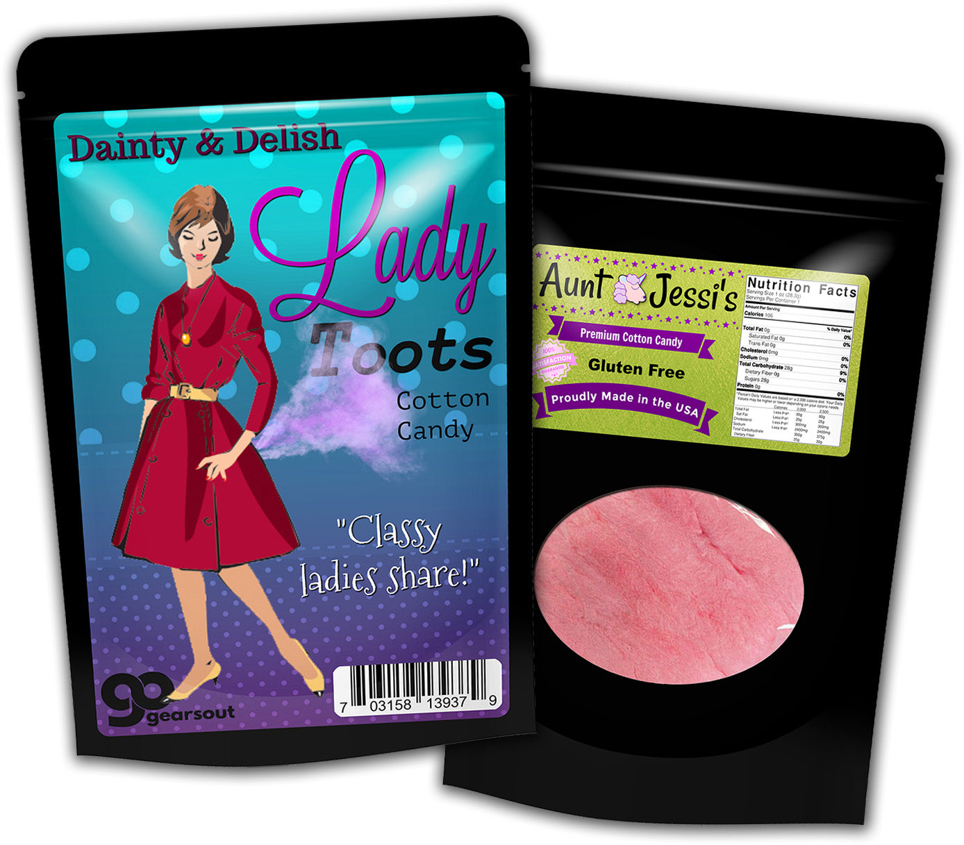 Lady Toots Cotton Candy