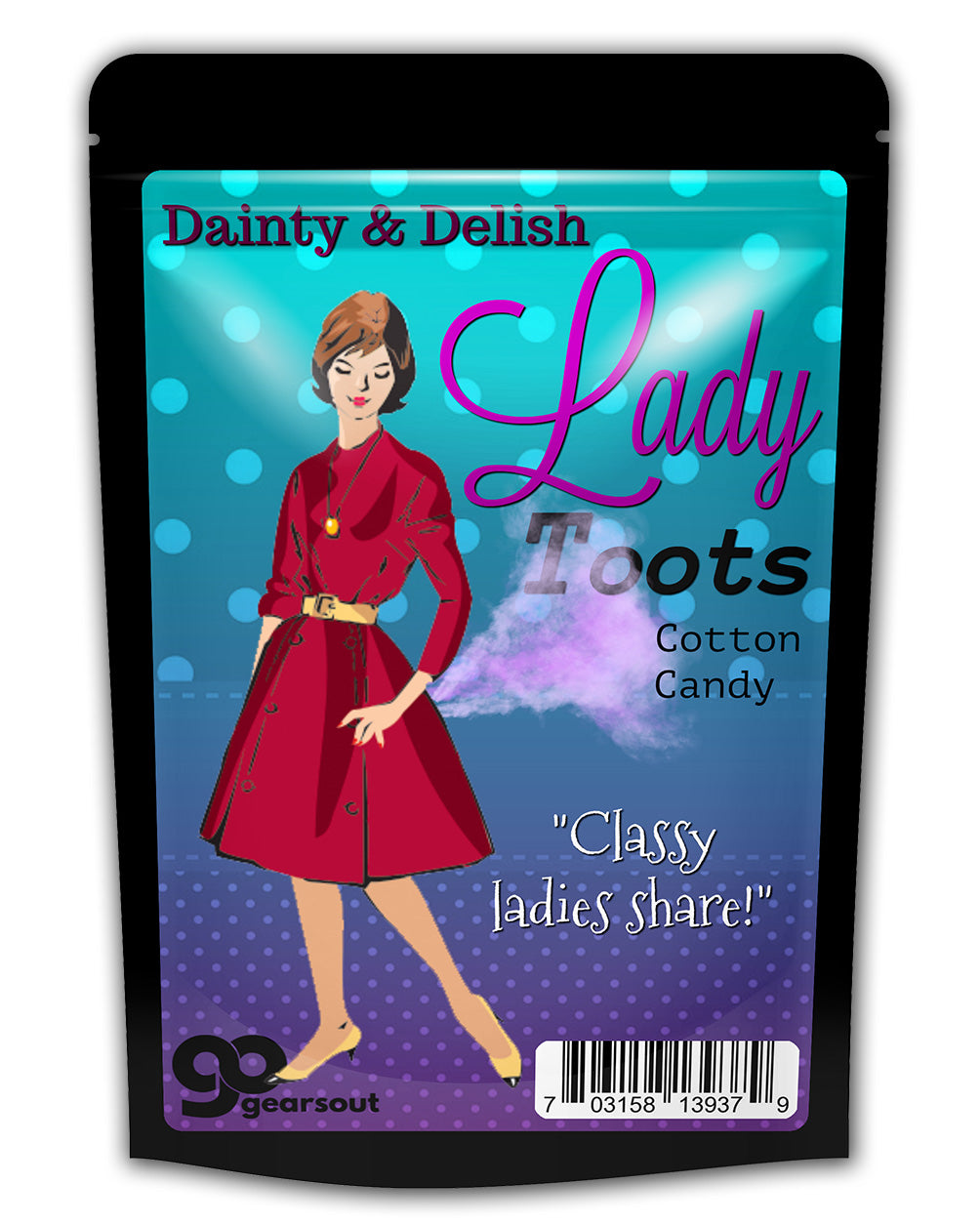 Lady Toots Cotton Candy