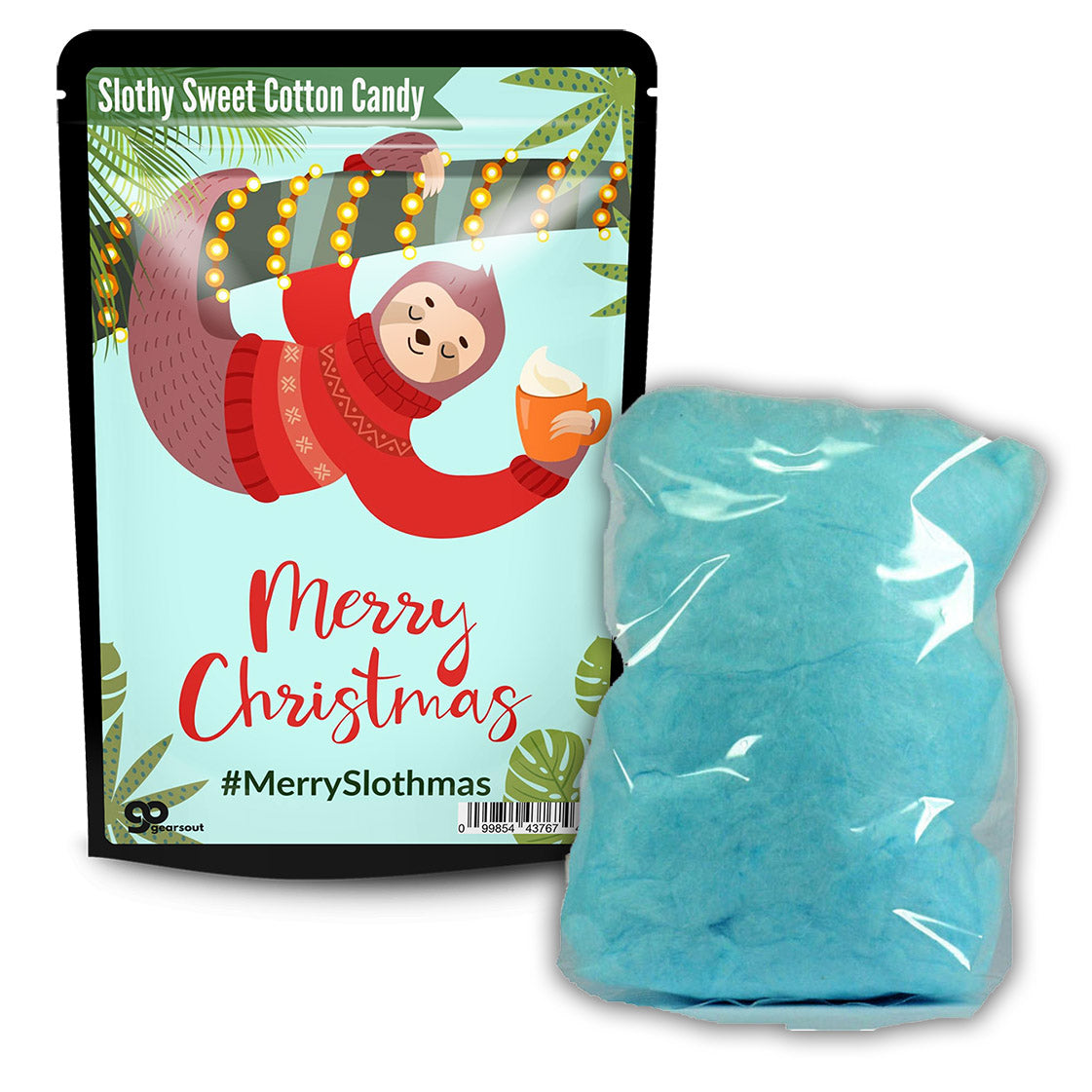 Merry Slothmas Cotton Candy