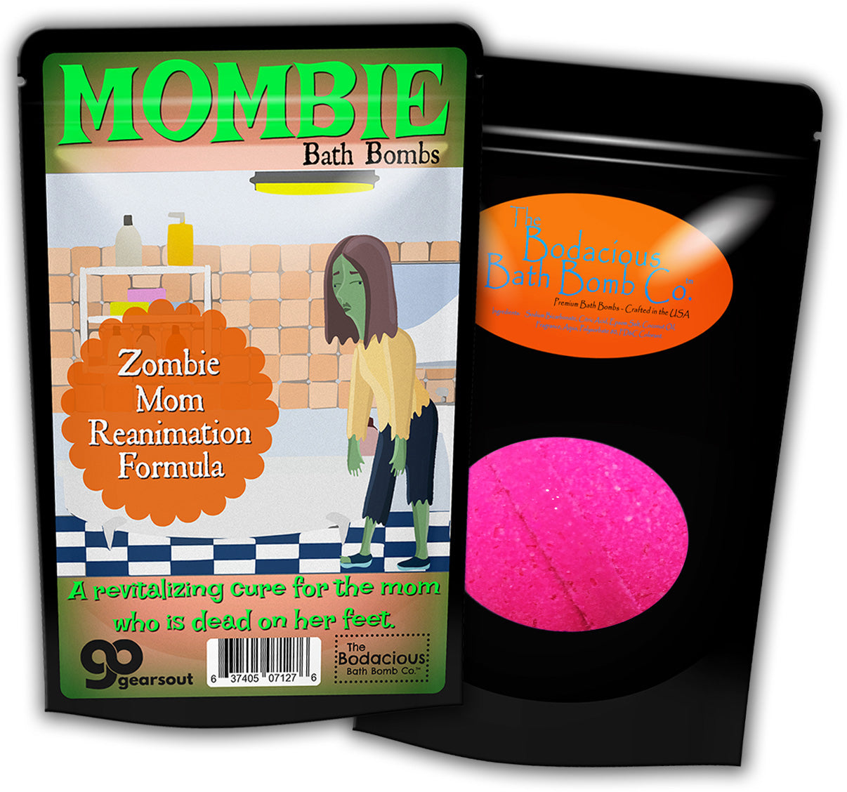 Mombie Bombs Zombie Mom Bath Bombs