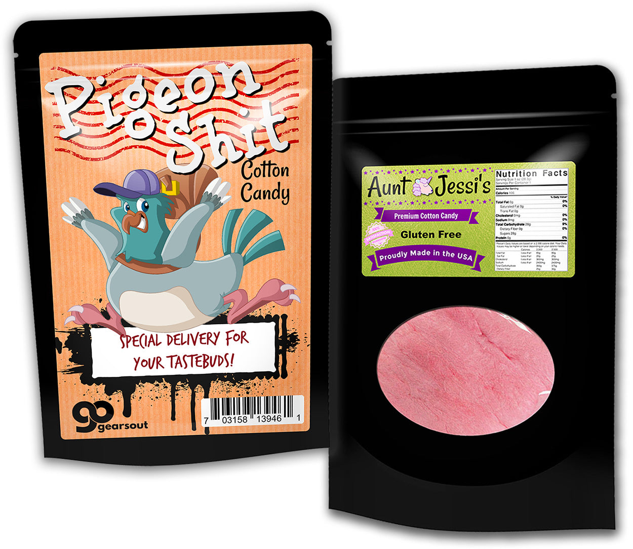 Pigeon Shit Cotton Candy