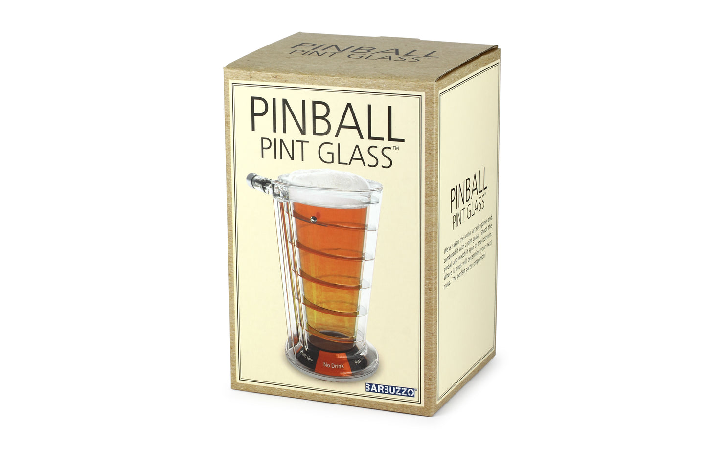 Pinball Beer Glass