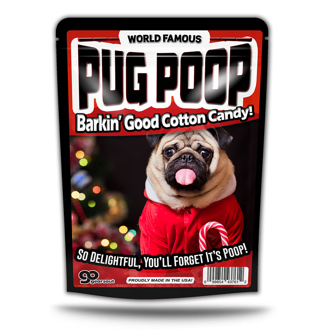 Pug Poop Cotton Candy