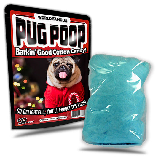 Pug Poop Cotton Candy