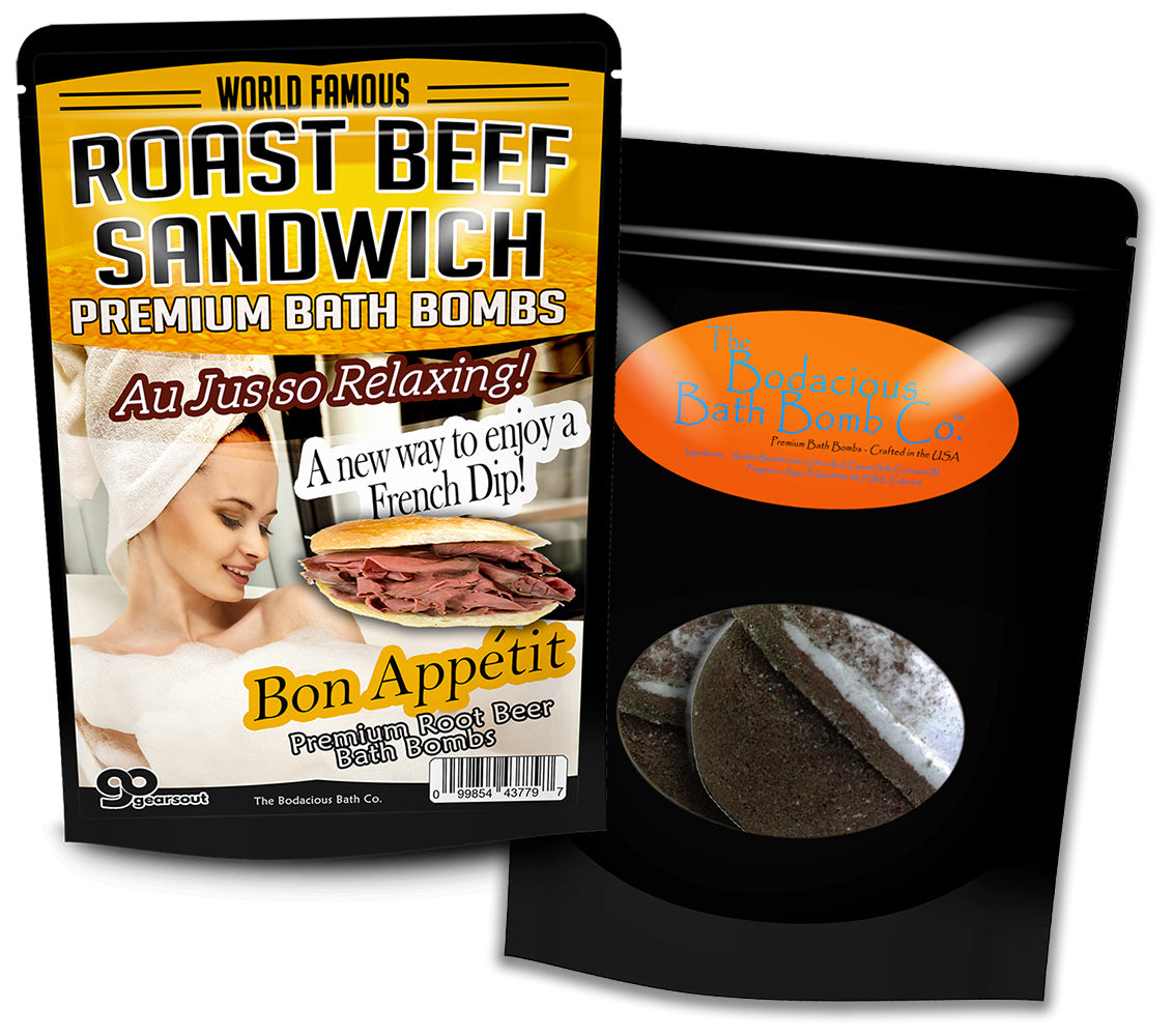 Roast Beef Sandwich Bath Bombs