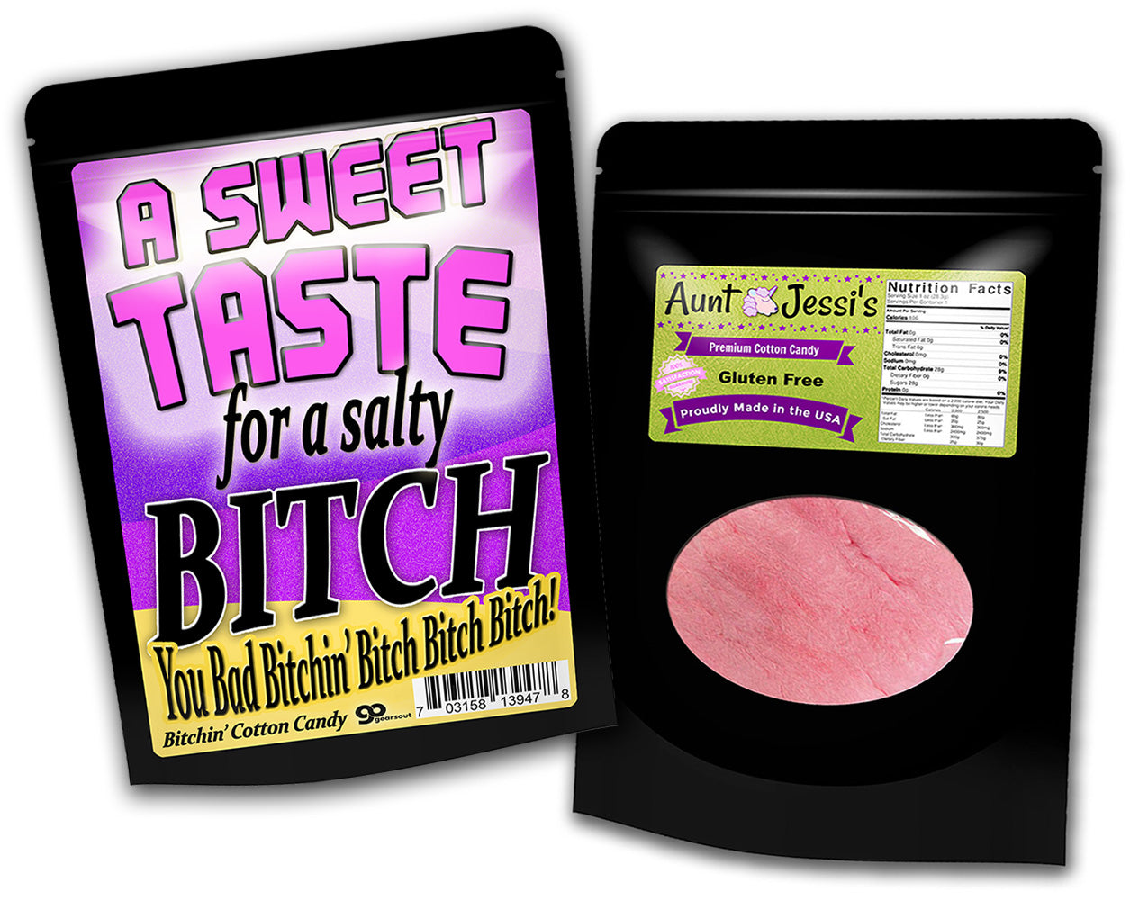 Salty Bitch Cotton Candy