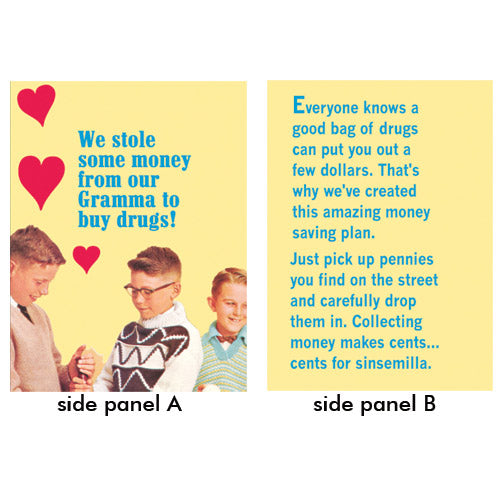 Savin' Up For Some Good Weed Tin Bank