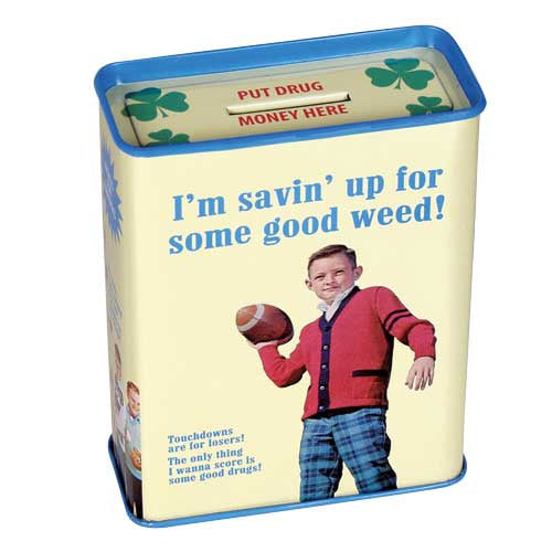 Savin' Up For Some Good Weed Tin Bank