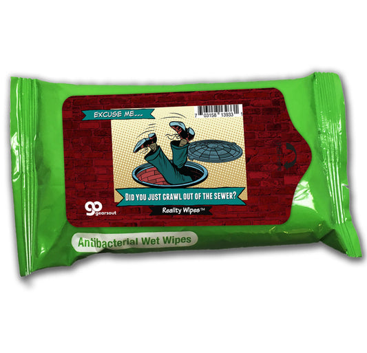 Did You Just Crawl Out of the Sewer Wipes