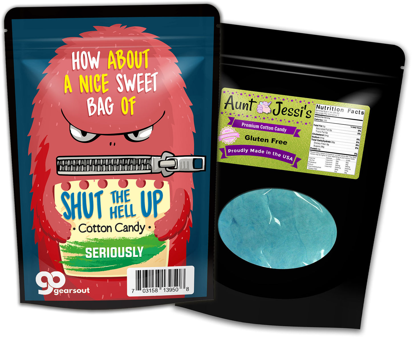 Shut the Hell Up Cotton Candy