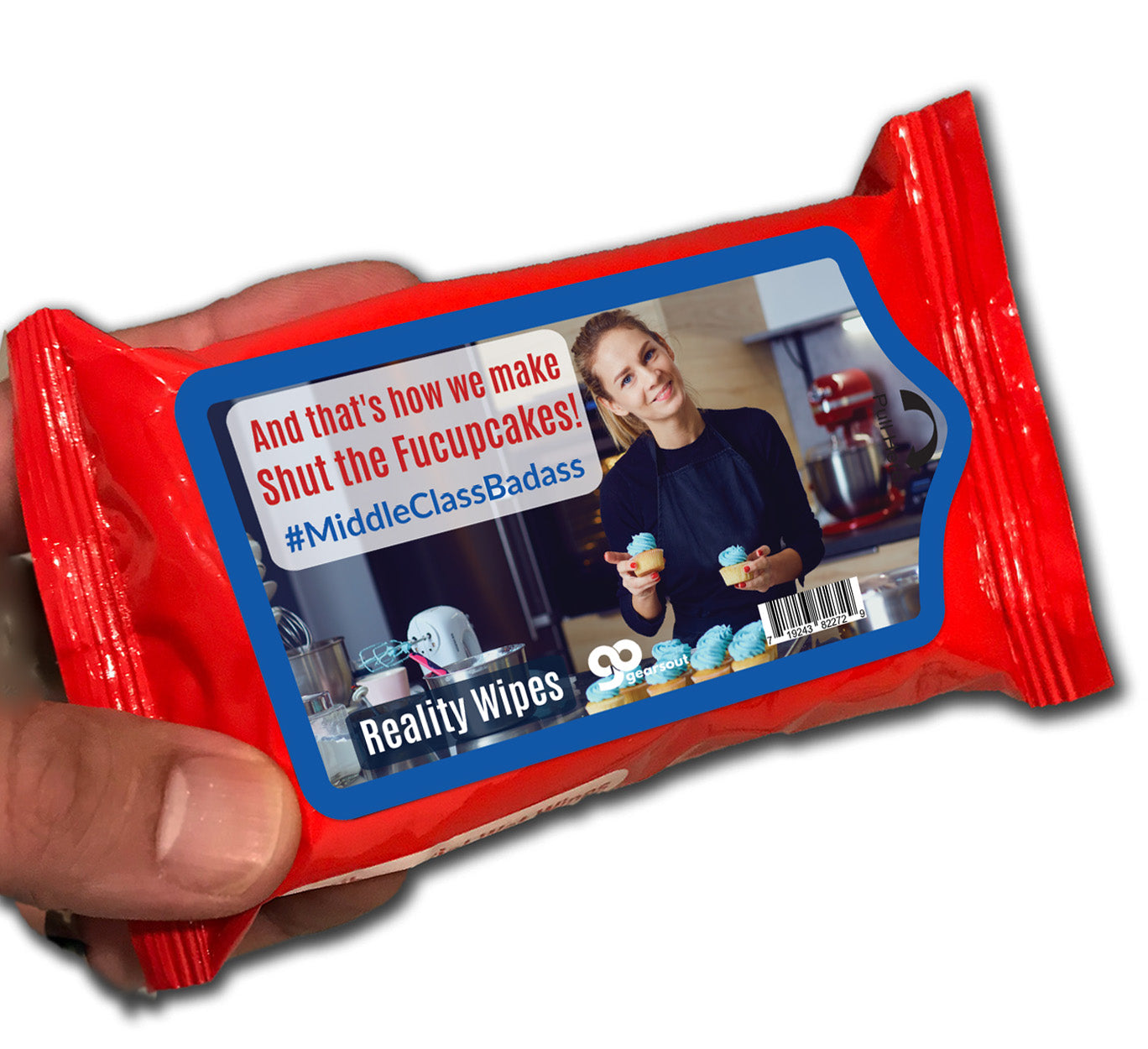 Shut the Fucupcakes Wipes